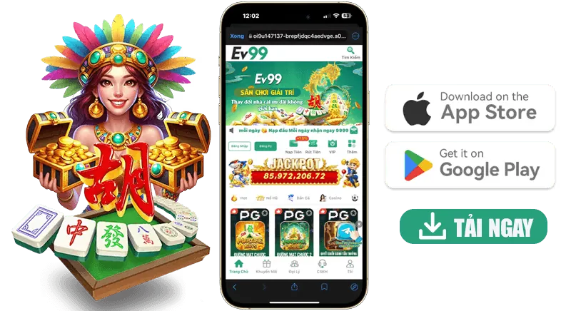 Kính lúp và các biểu tượng slot, minh họa lựa chọn trò chơi xèng thông minh tại Banca29