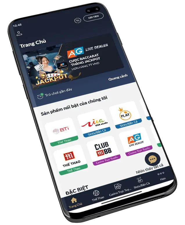 Giao diện chơi game live dealer tại banca29