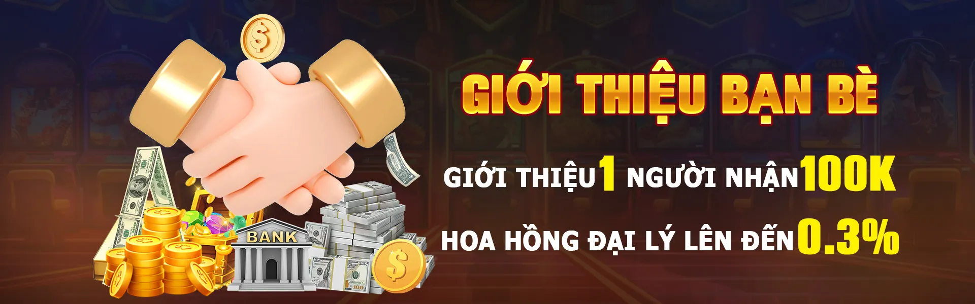 Thưởng giới thiệu bạn bè tại banca29